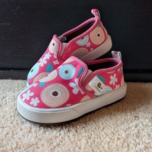 🌸 NWOB Kinderspel Confetti Flower Slip-On Sneakers